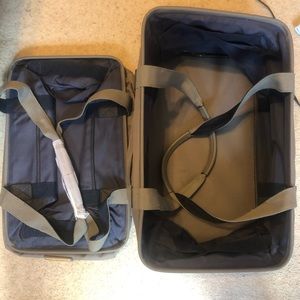 Reversible Poppy and Peonies tote bag